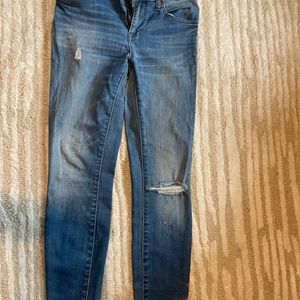 Women’s Madewell high rise skinny skinny denim